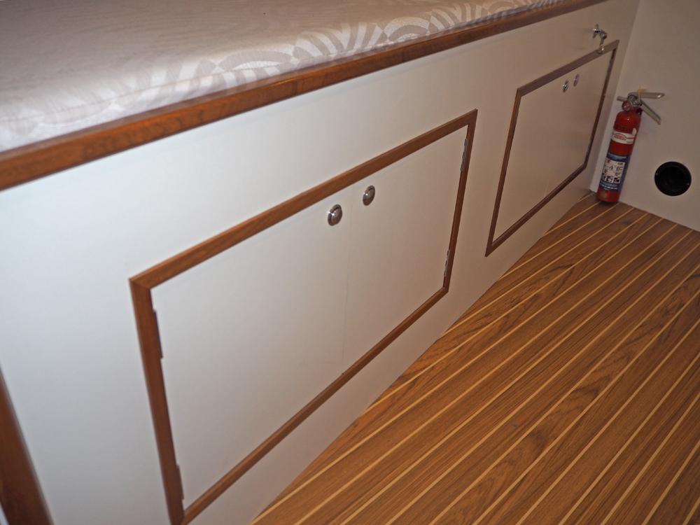 Achterkajuit, Accommodatie